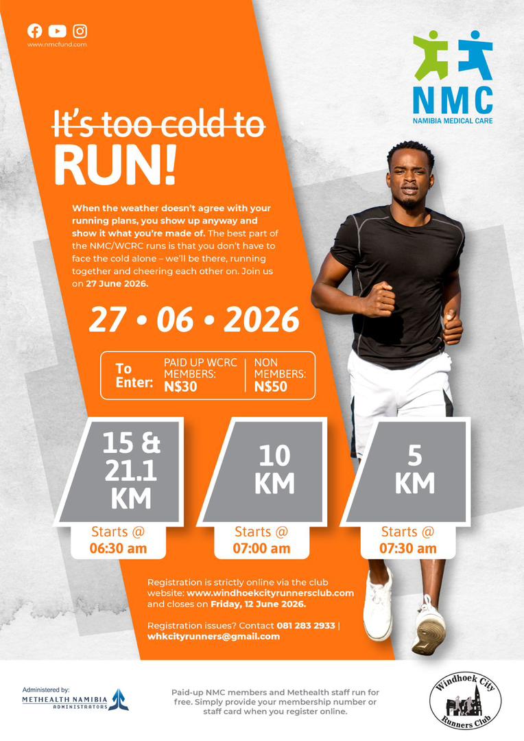 NMC / WCRC SOCIAL RUN 27 June 2026